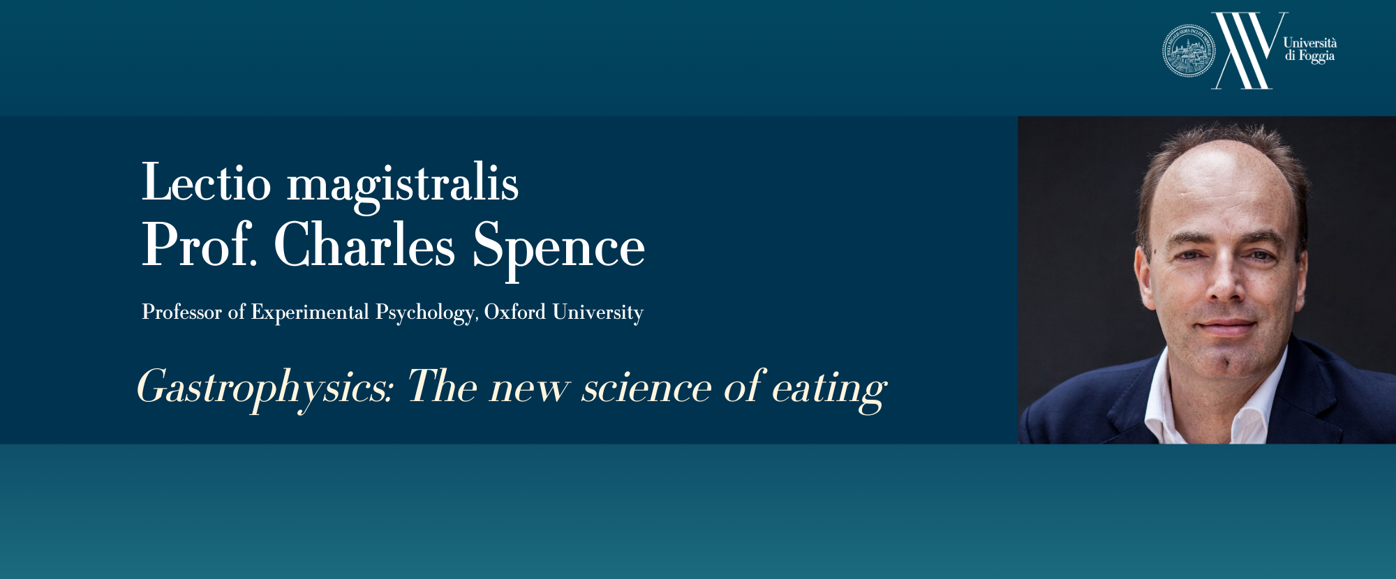 Lectio Magistralis Prof. Spence