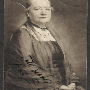 Ellen Key, 1910. Foto di Becker e Maass.