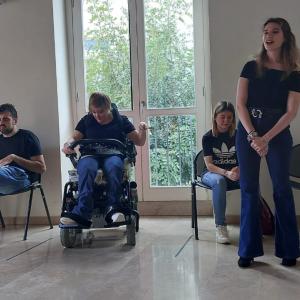 Attori dello spettacolo "Rotte sacre"