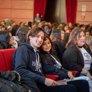 Studenti in platea