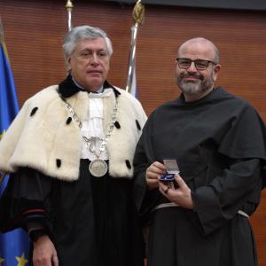 Rettore e Padre Paolo Benanti