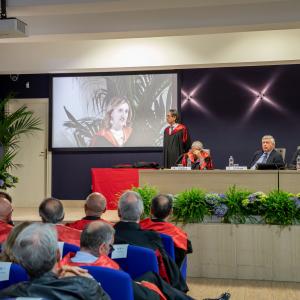 Conferimento toga alla prof.ssa Fanizza