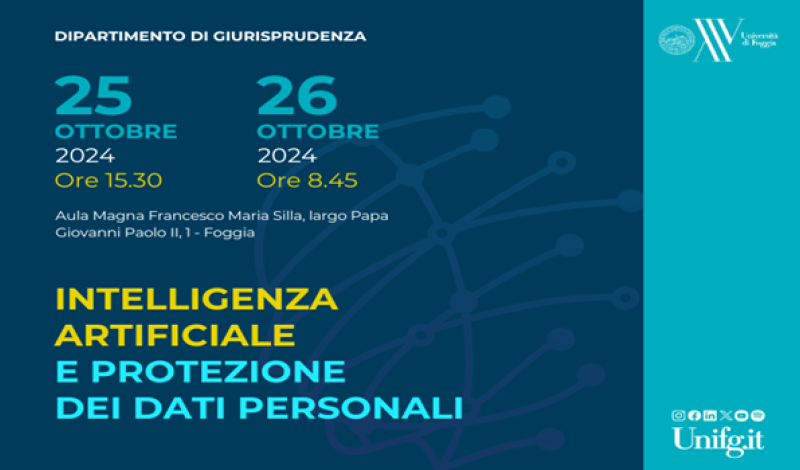 agenda_Convegno Intelligenza Artificiale e protezione dei dati personali