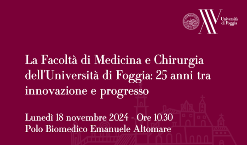 venticinquesimo anniversario facoltà di medicina