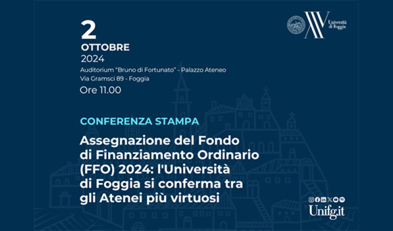 assegnazione fondo finanziamento ordinario 2024