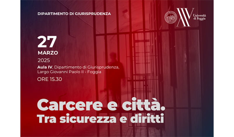 carcere e città. tra sicurezza e diritti