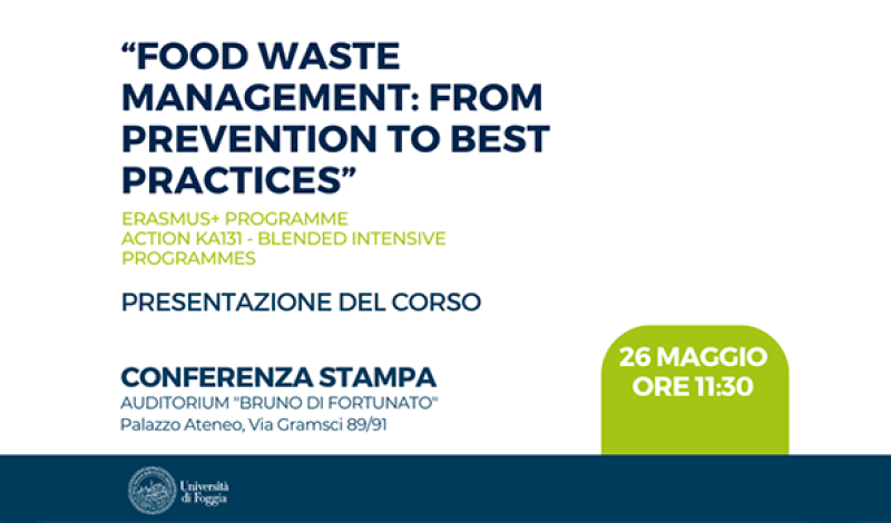 Conferenza Spreco Alimentare