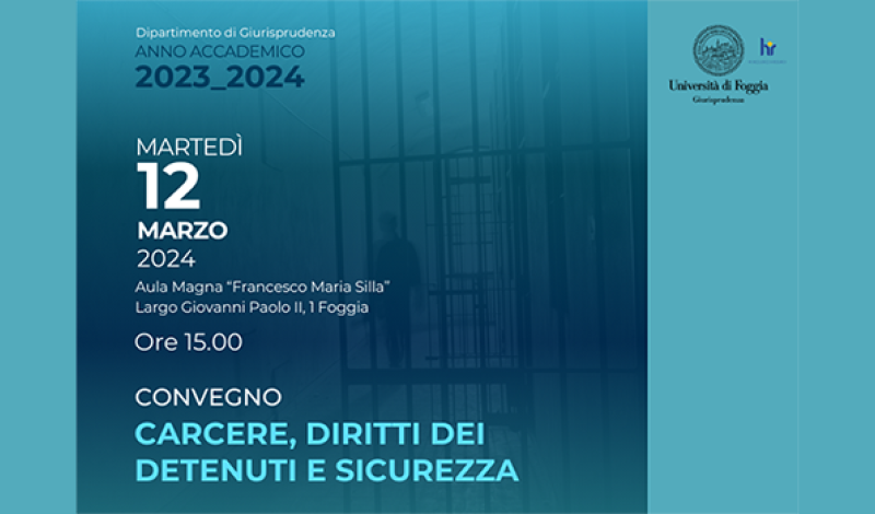 Convegno Carcere Diritti Dei Detenuti e Sicurezza