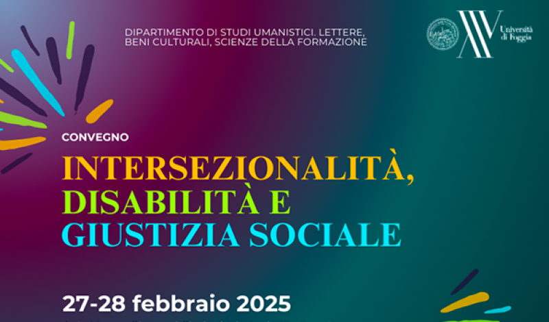 convegno intersezionalità disabilità e giustizia sociale