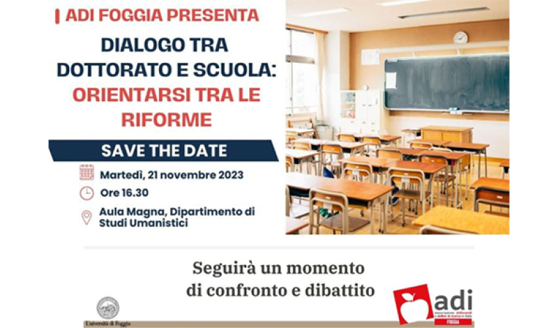 Dialogo tra Dottorato e Scuola