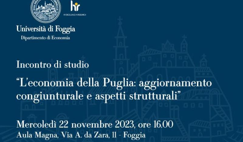L'economia della Puglia aggiornamento congiunturale e aspetti strutturali