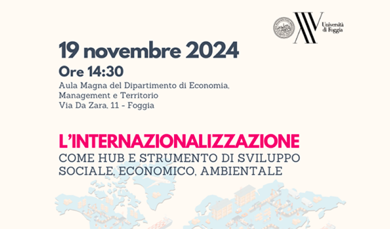 evento sull'internazionalizzazione