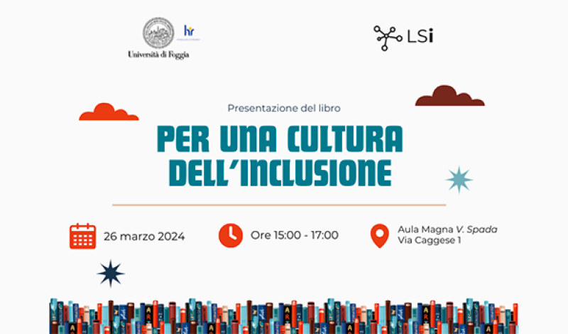 Pe una cultura dell'inclusione