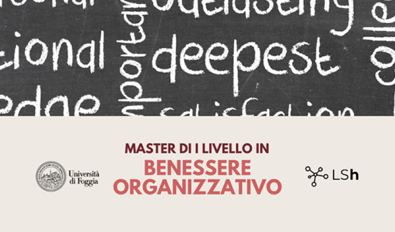 Master di livello in Benessere Organizzativo