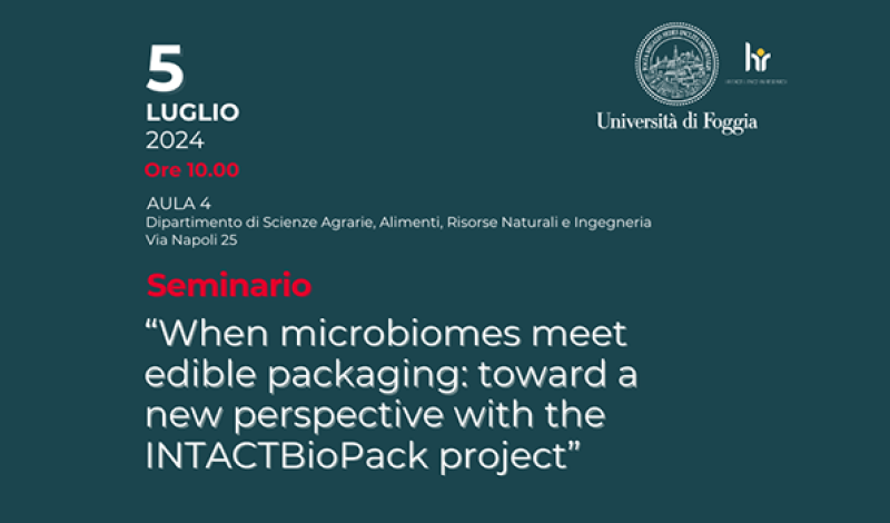 seminar microbiomes and edible packaging