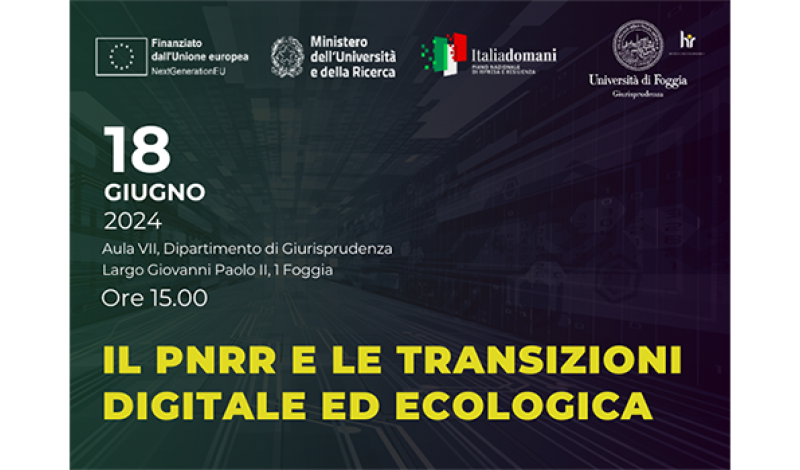 pnrr transizione digitale ed ecologia