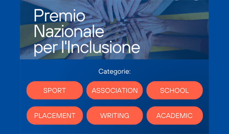 Premio Nazionale per l'inclusione