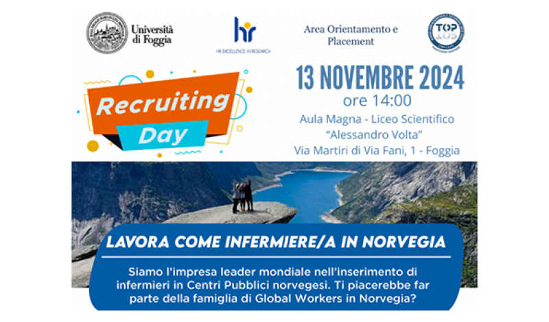 recruiting day infermieri