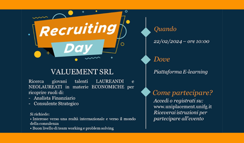 Recruiting Day Valument SRL
