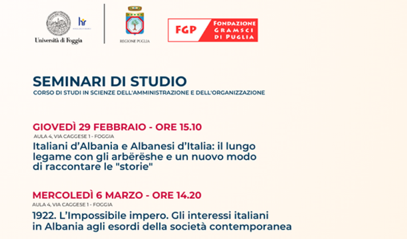 Seminari di studio Italia Albania