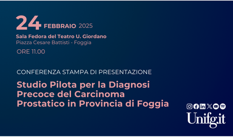 conferenza stampa diagnosi precoce carcinoma prostatico