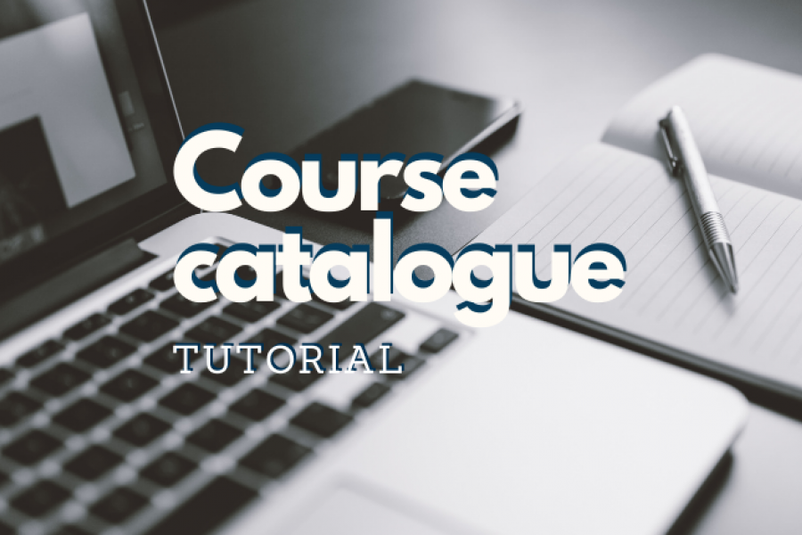 Course catalogue 