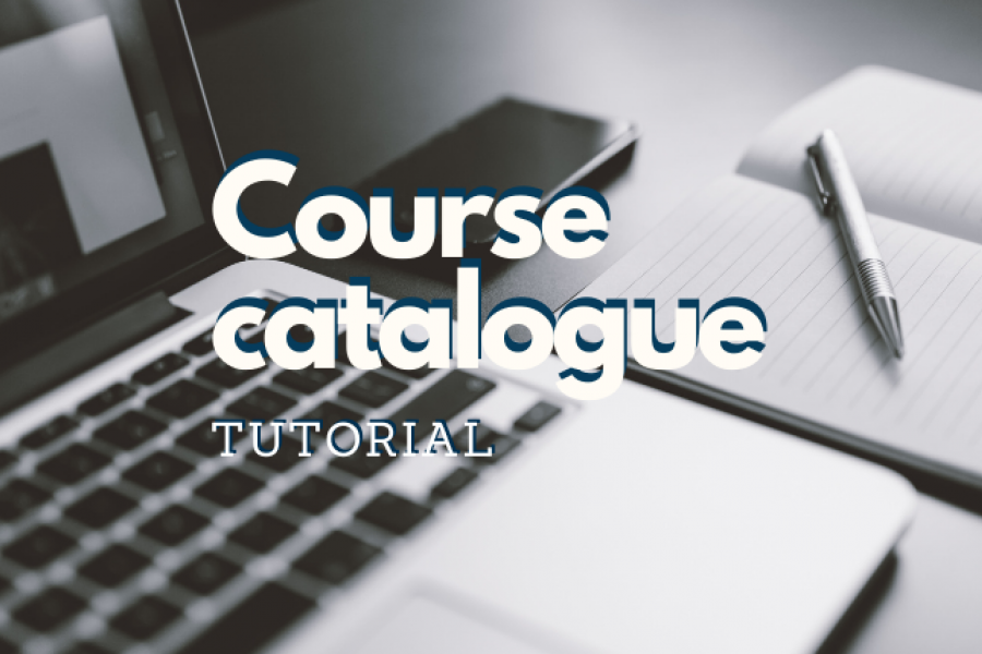 Course catalogue
